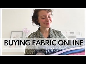 How I buy fabric online when sewing my own clothes