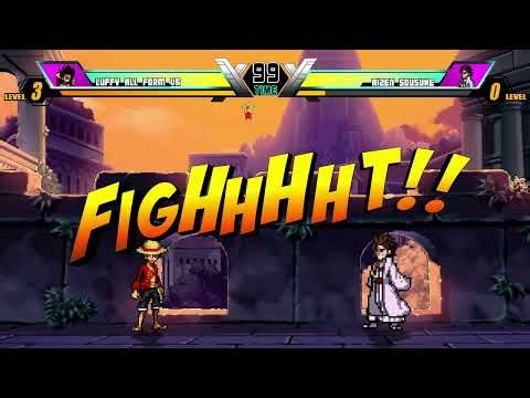 Luffy all forms vs Aizen