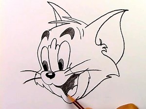 How to Draw Tom Step by Step: Easy Pencil Drawings