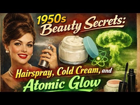 1950s Beauty Secrets: Hairspray, Cold Cream, and Atomic Glow