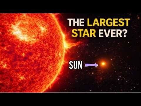 Is This the Largest Star In the Universe?