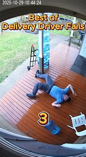 Best of Delivery Driver Fails caught on Camera! Part #1