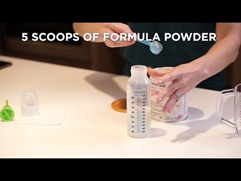 How to mix Neocate Infant formula to 22 calories per ounce