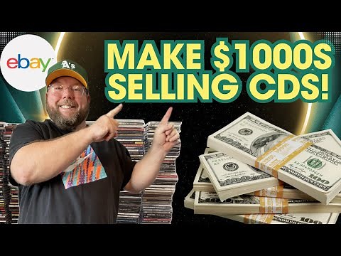 I Made $3000 Selling CDs on eBay!