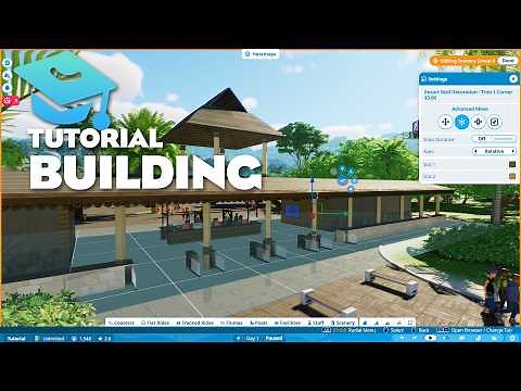 How to build in Planet Coaster 2 TUTORIAL