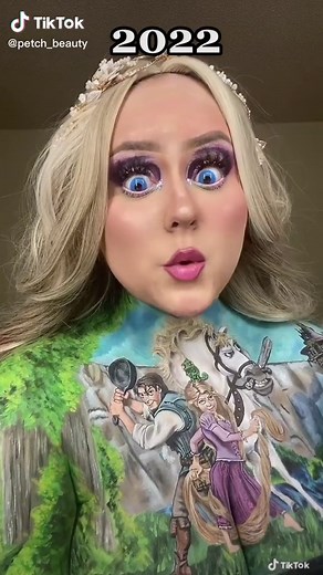 2023 Tangled Look Transformation | Disney Rapunzel Makeup Tutorial