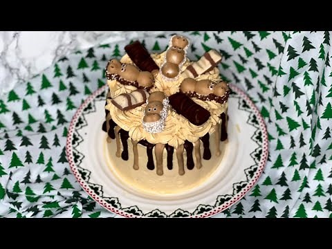 Kinder Bueno Cake | Kinder Drip Cake