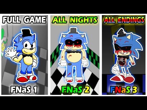 FNaS 1 - 3: All Stars (Cancelled Build) - 100% Ultimate Playthrough (All Nights & Endings) (UHD)