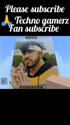 Creating ‪@TechnoGamerzOfficial‬ Profile in Minecraft Pixel Art! 🔥 | Minecraft Shorts