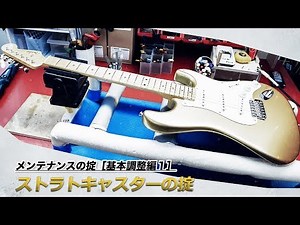 A professional will teach you how to maintain your Stratocaster!