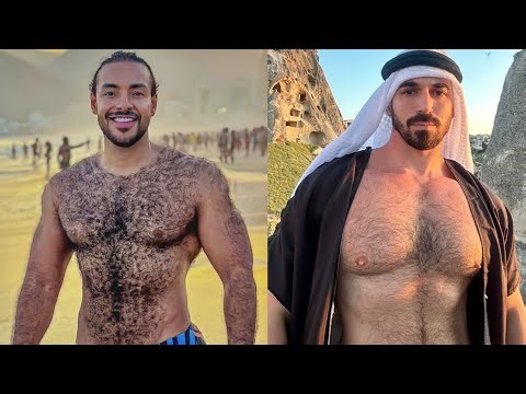 Arab Hairy Hunk || Amazing Hairy Men Collection
