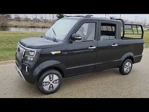 Coco Truck Electric LSV Low Speed Vehicle Golf Cart 4 Passenger Available Now From Saferwholesale