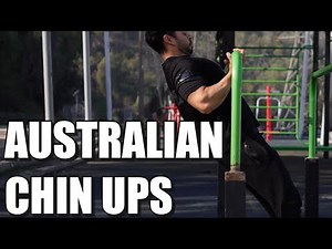 AUSTRALIAN CHIN UPS | Dominadas Australianas (Supino) - HAZLO DE ESTA MANERA! Calistenia