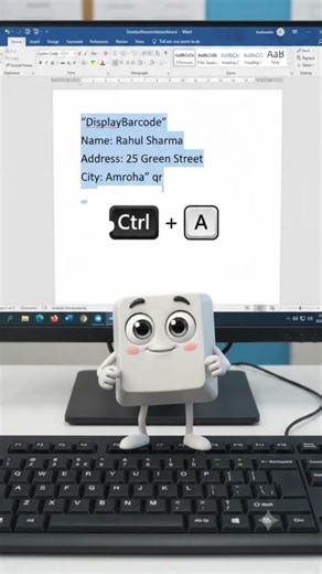 How to Create a QR Code in MS Word | Easy QR Code Trick