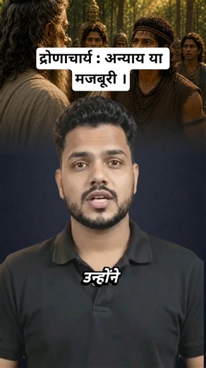 Ekalavya’s Thumb: Guru’s Cruelty or Royal Duty? | The Hindu Way 🚩 #eklavya #dronacharya #shorts
