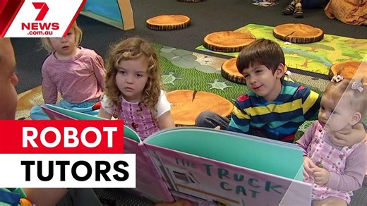 Robotic reading buddies help struggling kids