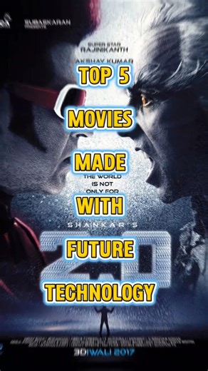 TOP 5 MOVIES MADE WITH FUTURE TECHNOLOGY #top5 #movies #futuremovies #robots #viiralshots
