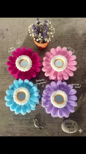 Handmade Mirror Keychains: Unique DIY Gift Ideas