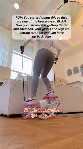 Merach Rocking Stepper Ski Machine with 3D Motion Stepper Design Side Sepper Machine for Home Workout - 330 lbs Capacity, Compact & Space-Saving Design, Built-In Counter #rockingstepper #stepper #fitnessworkout #homegym#merachspringbodyreset