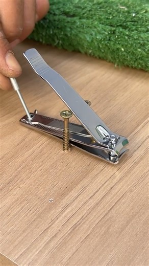 2.8M views · 6.2K reactions | Nail clippers become a DIY power tool #tips #ideas #solutions #tips | I am Barone | Facebook