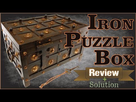 IRON PUZZLE BOX - Review and Solution from Puzzle Master