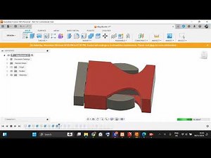 Learn how to design a printable plastic buckle in Fusion360. #shorts #3dmodeling #fusion360 #fun