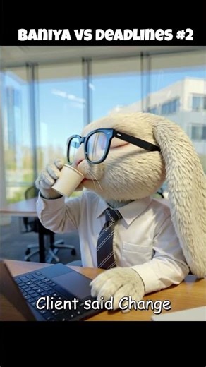 Baniya vs Deadlines: Client Said Change Yesterday? Bold #baniyavibes #shortsviral #corporatehumor
