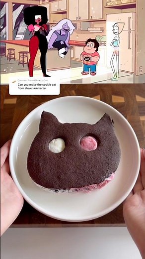 Cookie Cat From Steven Universe 🍪🐱🍦⭐️ #stevenuniverse #shorts #cookiecat #cartoonedits #viral