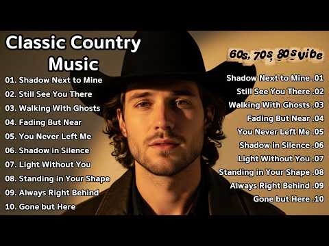 Your Shadow Stayed | Classic Country Romance Songs Oldies - Classic Country Music