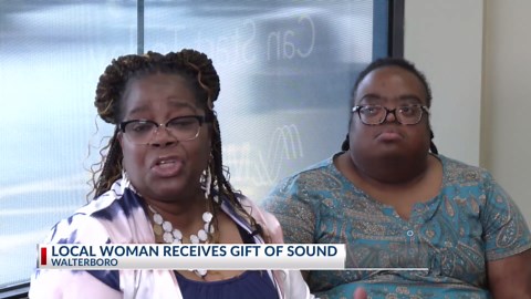Local woman receives gift of sound in Walterboro