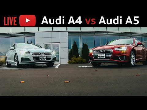 Audi A4 vs A5 sportback: What's the difference?