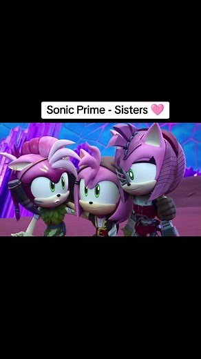 Sonic Prime Rose Sisters Scene: Amy, Thorn & Black Rose