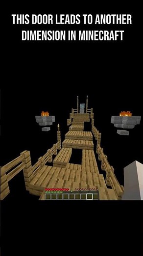 This Door Leads to Another Dimension in Minecraft (Dimensional Doors)