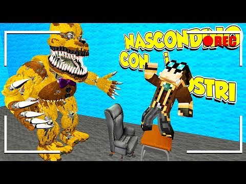 FUGA DAL VIDEO DI LYON!! (Gmod NASCONDINO con i MOSTRI)