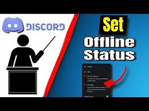 How To Change Discord Status To Offline