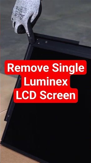 Luminex LCD Removal: No Guessing #WST #wolfsteeltech #electricfireplace