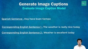 Image Captioning Deep Learning Model | Evaluate Model using BLEU Score | Codin