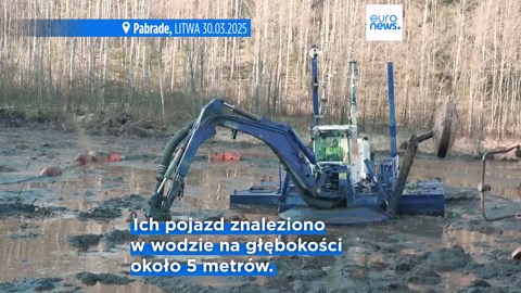 Litwa: amerykański pojazd pancerny wyciągnięty z bagna, żołnierze nie żyją
