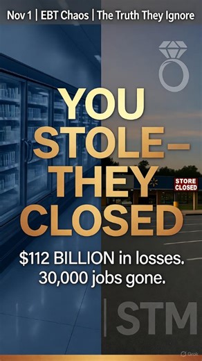 Saltytattooedmomma | Government shutdown cuts EBT for 42M. Looters cheer—then 30K jobs vanish. Your “free” food just starved your neighbor. 🤡💸 #Shutdown #SNAP... | Instagram