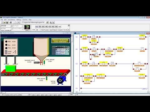 LogixPro Simulator - Silo Simulation - Exercise#2 e Exercise#3