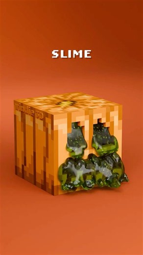 Satisfying Minecraft Pumpkin Realistic Fluid Simulation