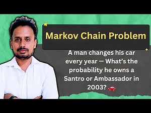 Markov Chain Problem on Car Trading | Multi-Step Transition Probability