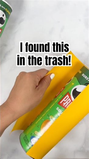 You’re not gonna believe what I turned this empty Pringles can into…