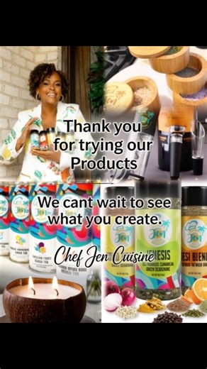 We couldn’t do it without YOU. Thank you from the bottom of our hearts. 💛 2025 broke me, built me, and blessed me. Through the highs and the lows, GOD KEPT ME. Retail launch, new challenges, new victories, tears, laughter, joy, depression—I NEVER folded. 2026, I’m not perfect, but I’m covered. I’m walking by faith and expecting miracles. 🙌✨ #faithoverfear #chefjencuisine #womeninretail #smallbusinessbigdreams #Gratitude #Godisfaithful | Chef Jen Cuisine