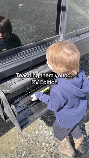 My HEART 💙 #rvingwithkids #rvlifestyle #teachemyoung #rvfamily #foryou #rvcamping