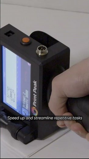 PrintPeak's Handheld Inkjet Printer | Print Anywhere, Anytime!