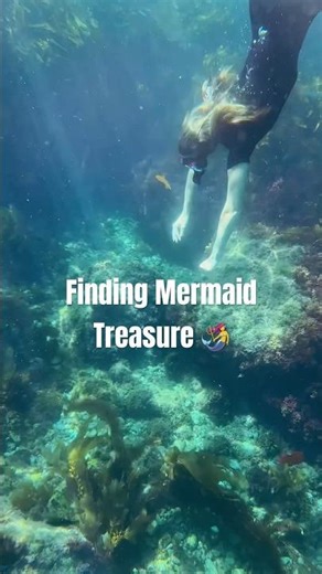 Finding Mermaid Treasure 🧜‍♀️🐚🌈