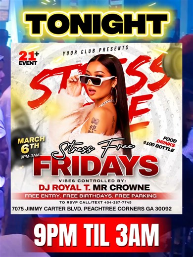 Join the Friday Night Party at Crowne on the Northside!