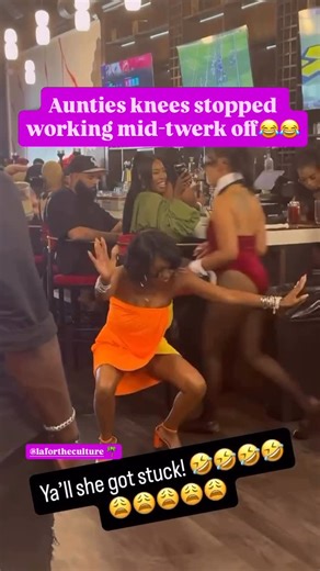 LA for the Culture on Instagram: "#Aunties #knees stopped #working #mid #twerk #off 😂😂😂😂😂 #lol #hilarious #twerktwerk #dance #bounce #alllove #viral #comedy #losangeles #la #lafortheculture"