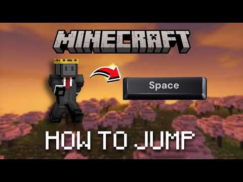 Jumping in Minecraft tutorial